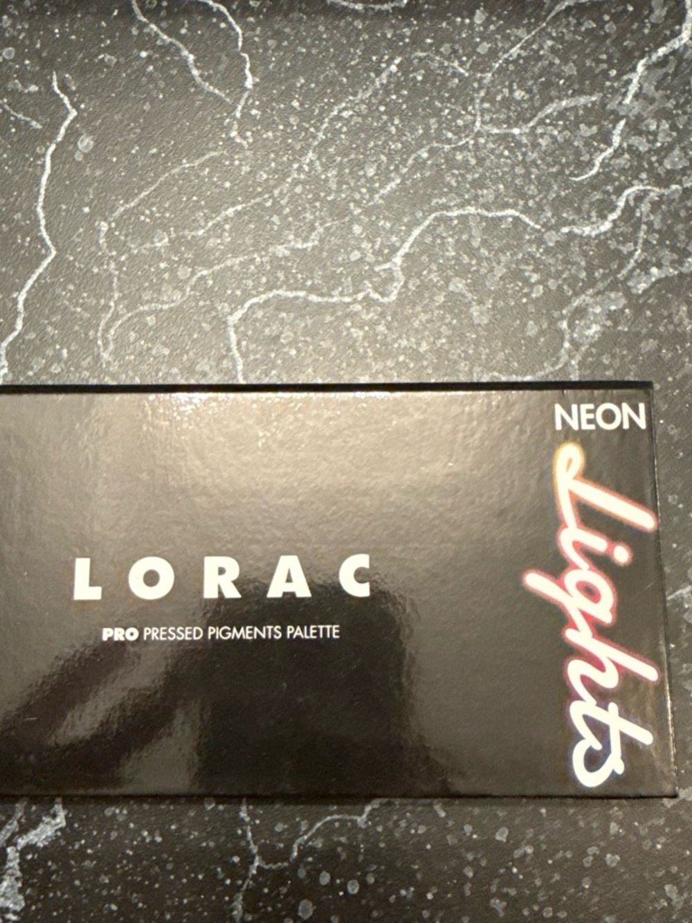 LORAC Neon Lights Pro Pressed Pigments Palette - Black with Pink Accent